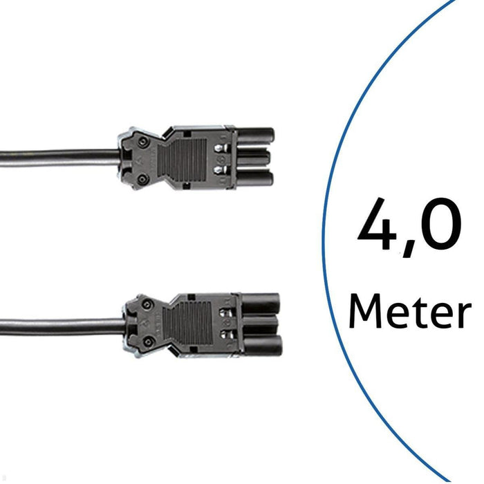 Bachmann Gerteverlngerung Gst18-3 Stecker Kupplung Schwarz 4m