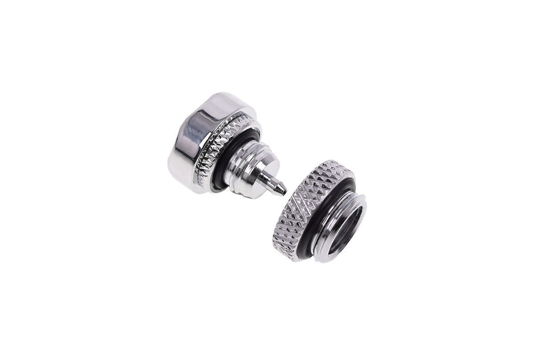 Alphacool 17360 Accesorio O Pieza De Sistema De Refrigeración Para Ordenador Racor, Válvula Cromado, Racor, Latón, Plata, 1/4", 1,7 Cm, Líquido