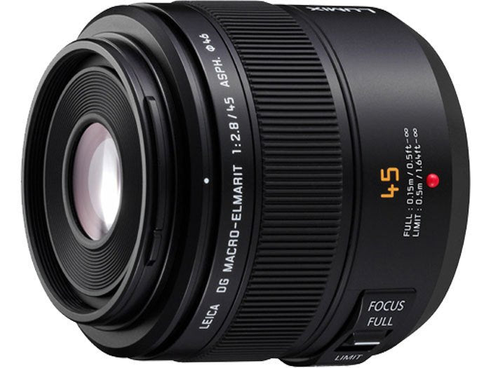Objetivo Panasonic H-Es045  Slr Negro