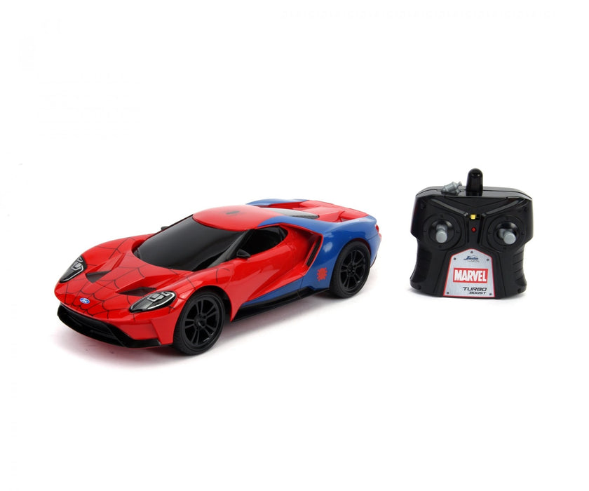 EAN 4006333070389 - Jada Toys Marvel RC Spiderman 2017 Ford GT 1:16 modelo controlado por radio Coche Motor eléctrico imagen 1