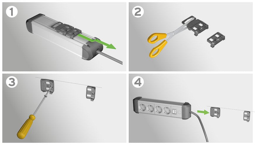 EAN 4007123677429 - Brennenstuhl 1391030200 base múltiple 3 m 12 salidas AC Interior Negro, Plata imagen 3
