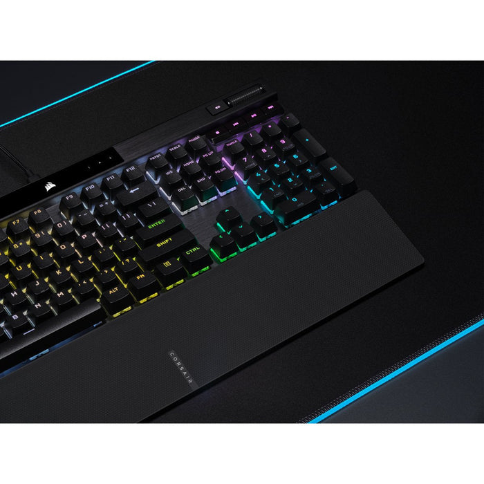Teclado Gamer Mecánico (Cherry Corsair Opx) Corsair K70 Pro Rgb (Negro)