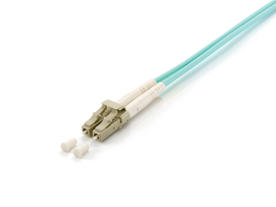 Equip Cable De Red Lc->Lc 1.50m Multimode Duplex Om3 Turquesa