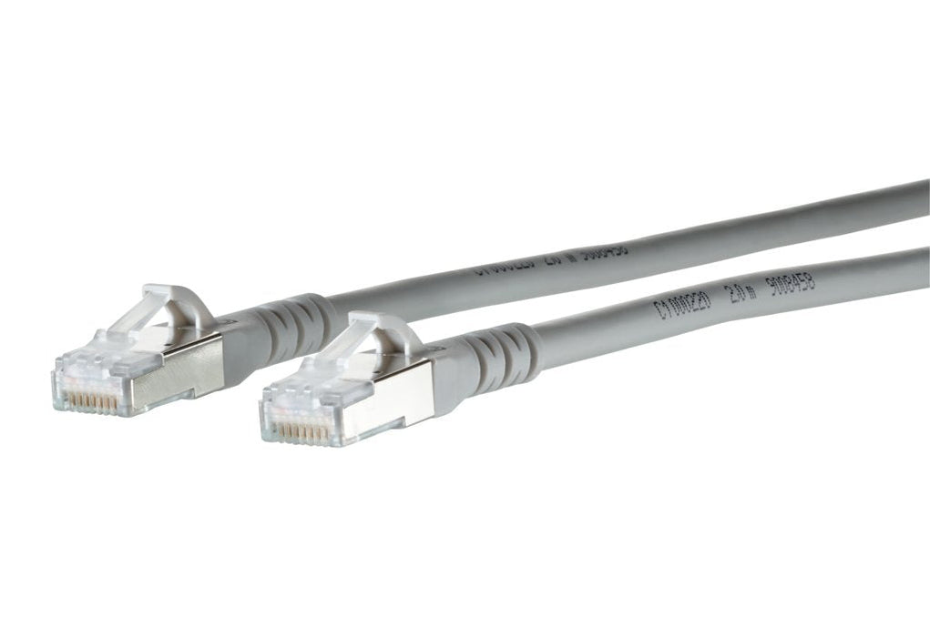 Metz Connect Cable De Red Cat.6a Awg 26 Grau 0.3m