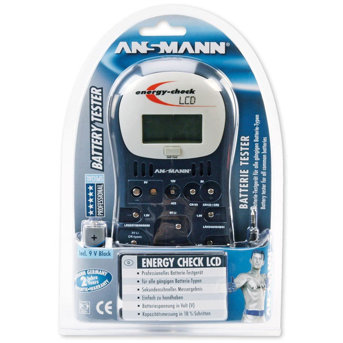 Ansmann Check Lcd - Batterietester