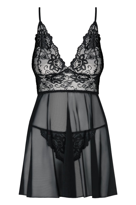 EAN 5900308559017 - Obsessive Imperia Camisa Negro Elastano, Poliamida imagen 1