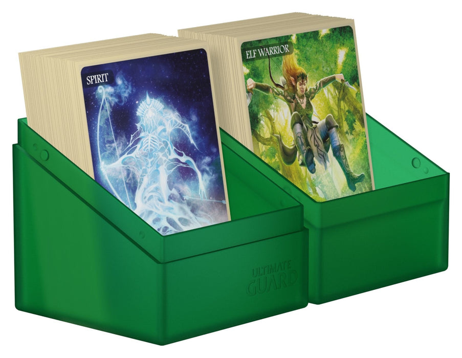 Caja De Cartas Ultimate Guard 100+ Tamaño Estándar Emerald