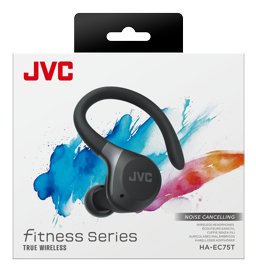 EAN 4975769483752 - JVC HA-EC75T-B-U auricular y casco Auriculares Inalámbrico gancho de oreja Deportes Bluetooth Negro imagen 4