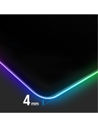Alfombrilla Spirit Of Gamer Skull Rgb M Con Iluminación Led 300 X 230 X 3mm