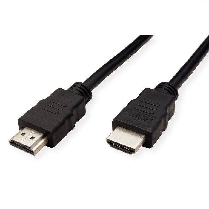 Roline Verde Hdmi High Speed Cable Mit Ethernet, Tpe, Schwarz, 2 M