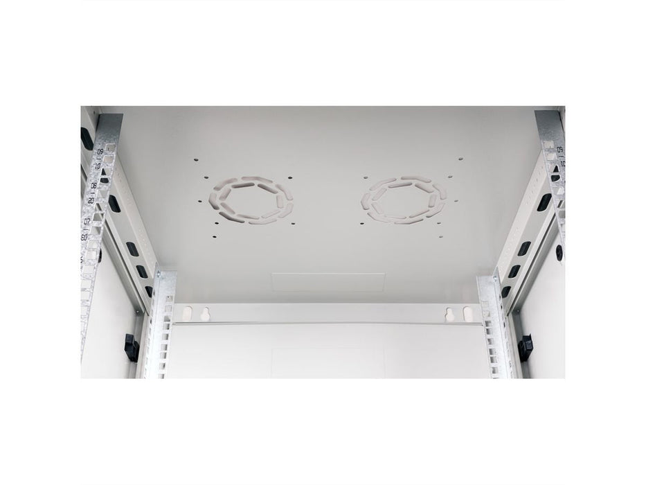 Roline 19-Zoll Wandgehuse Basic Plus 9he, 600x600 Bxt Grau