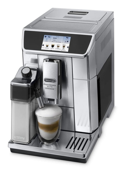 Cafetera Delonghi Primadonna Elite Experience Ecam 650.85 Ms, Acero Inoxidable Totalmente Automático Ecam650.85 Ms