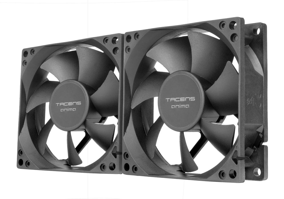 EAN 8435693112198 - Tacens Anima AF8X2 sistema de refrigeración para ordenador Carcasa del ordenador Ventilador 8 cm Negro 2  imagen 1