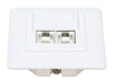 EAN 0766623771900 - Intellinet 771900 toma de corriente 2 x RJ-45 Blanco imagen 4