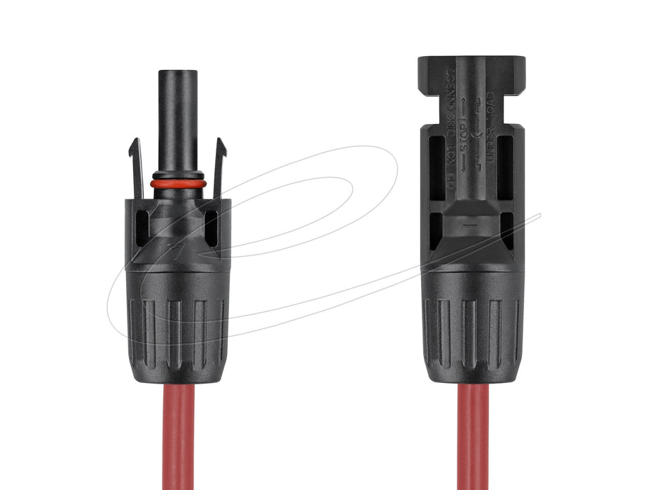 Delock Dl4 Solar Cable 4 Mm² Macho A Hembra 3 M Rojo