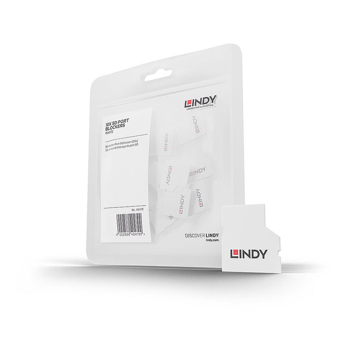 EAN 4002888404792 - Lindy 40479 bloqueador de puerto SD card Blanco Acrilonitrilo butadieno estireno (ABS) imagen 1