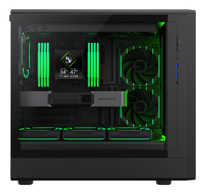 Caja Pc Gamemax  Case  Claw 460 Bk  Atx