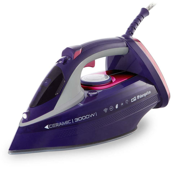 EAN 8436044539909 - Orbegozo SV 3000 Plancha vapor-seco Suela de cerámica 3000 W imagen 1
