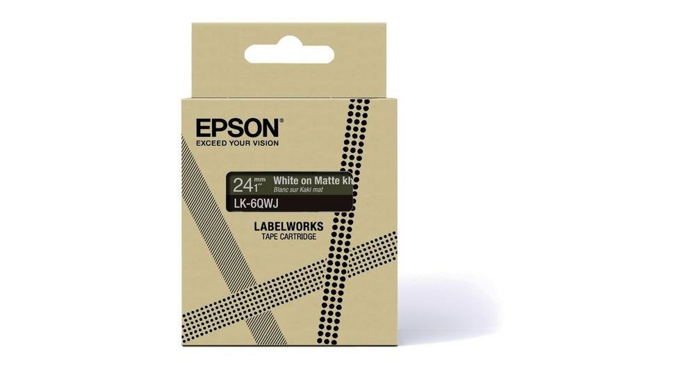 EAN 8715946713793 - Epson LK-6QWJ Caqui, Blanco imagen 2