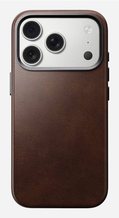 Nomad Traditional Leather Case Funda Para Iphone 17 Pro 16 Cm (6.3") Marrón