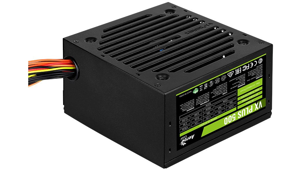 EAN 4718009159341 - Aerocool VX Plus 500 unidad de fuente de alimentación 500 W 20+4 pin ATX ATX Negro imagen 2