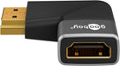 EAN 4040849720123 - Goobay 72012 adaptador de cable de vídeo 0 m HDMI tipo A (Estándar) Negro, Plata imagen 2