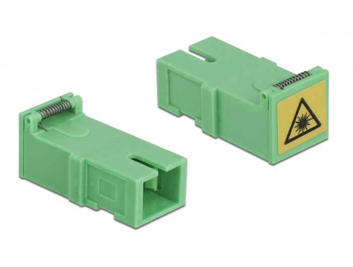 Delock 85925 Adaptador De Fibra Óptica Sc 4 Pieza(S) Verde