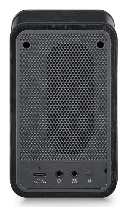 Sangean Wr-9 Roble De Medianoche Radio Analógica De Madera Con Am Fm Bluetooth