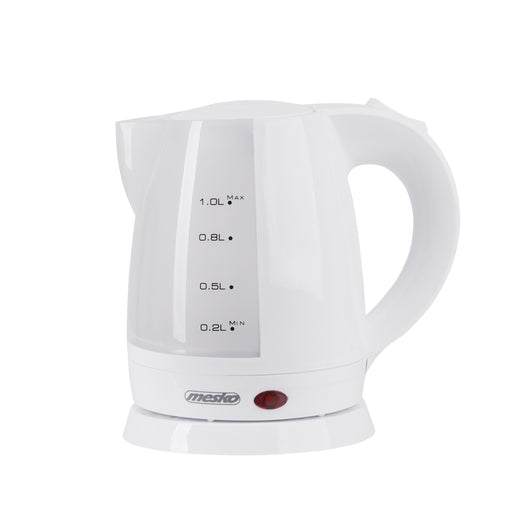 EAN 5902934831109 - Mesko Home MS 1276 tetera eléctrica 1 L 1600 W Blanco imagen 1
