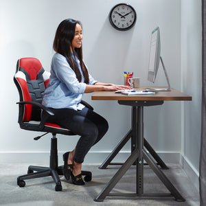 EAN 0094338512014 - X Rocker 5120101 silla para videojuegos Butaca para jugar Asiento acolchado Negro, Rojo, Blanco imagen 4