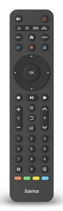 EAN 4047443532268 - Hama 00221055 mando a distancia IR inalámbrico TV Botones imagen 1