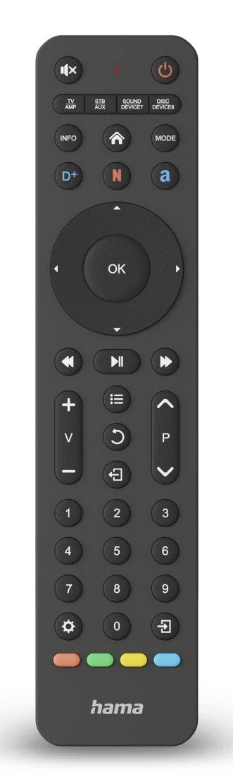 EAN 4047443532268 - Hama 00221055 mando a distancia IR inalámbrico TV Botones imagen 1