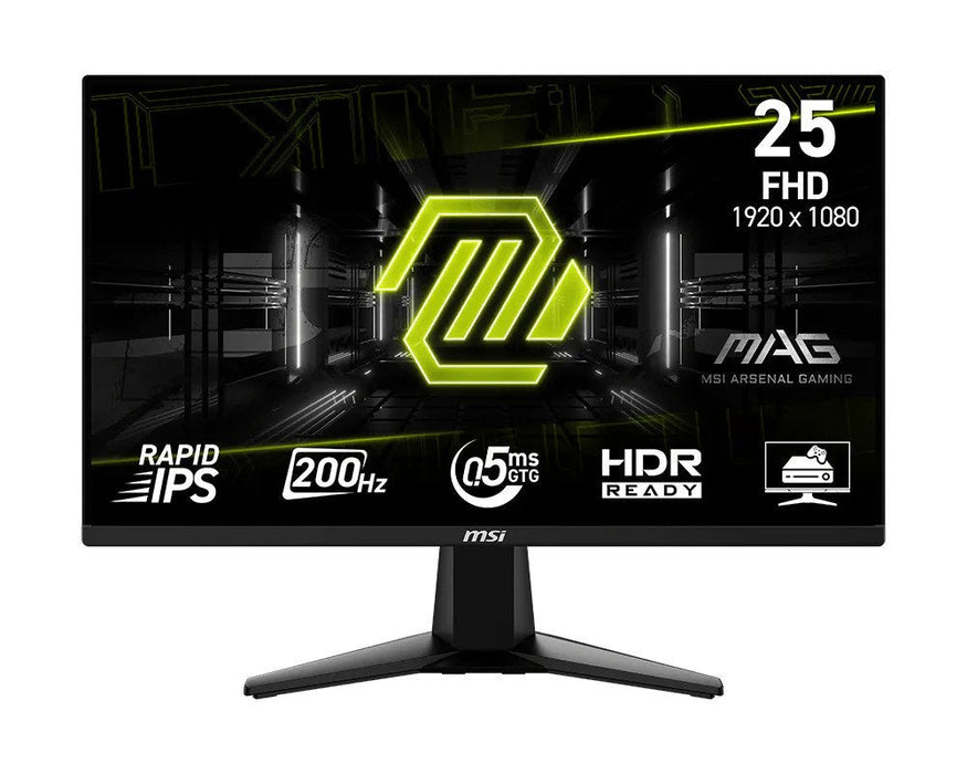 Msi Msi Mag 255fde E20 Gaming Monitor - 200 Hz, 0,5ms Gtg Rapid Ips Panel