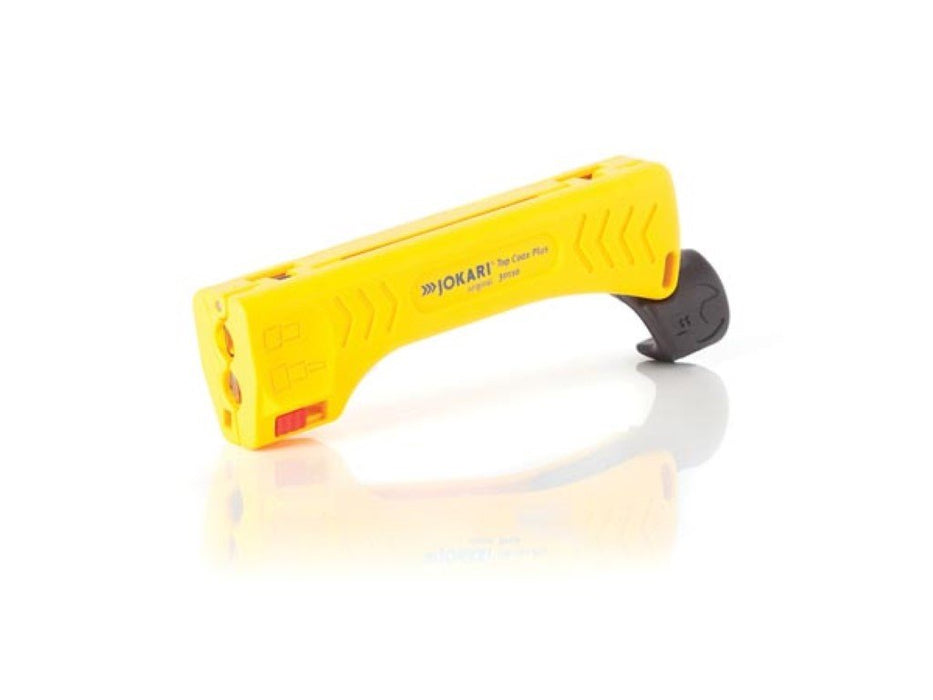 Jokari Jok 30 110 - Abmantelwerkzeug Topcoax Plus Para Cable Redondo 4.8-7.5
