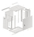 EAN 5901969430165 - Lanberg WF01-6412-00S armario rack 12U Bastidor de pared Gris imagen 7