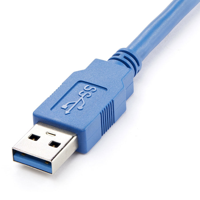 Startech.Com Cable De 1 5m De Extensión Alargador Usb 3.0 Superspeed Base Dock Macho A Hembra Usb A Extensor De Sobremesa Azul Cable Alargador Usb Usb Tipo A (M) A Usb Tipo A (H) 1.5 M Negro Para P/N: 2sd4fcru3 Cfastrwu3 Fcreadmicro3