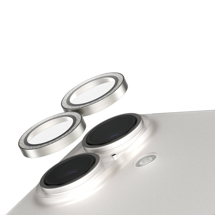 EAN 5715685003066 - PanzerGlass SAFE. by ® Camera Lens Protector Glitter Silver iPhone 16 | 16 Plus Protector de pantalla App imagen 1