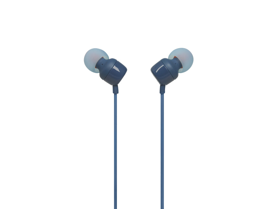 EAN 6925281918940 - JBL Tune 110 Auriculares Alámbrico Dentro de oído Música Azul imagen 3