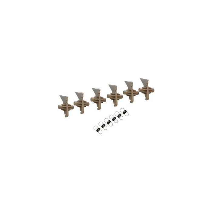 6xupper Picker Finger W/Spring Km3050 Km4050 Km5050 2bl20080 Kyce7826