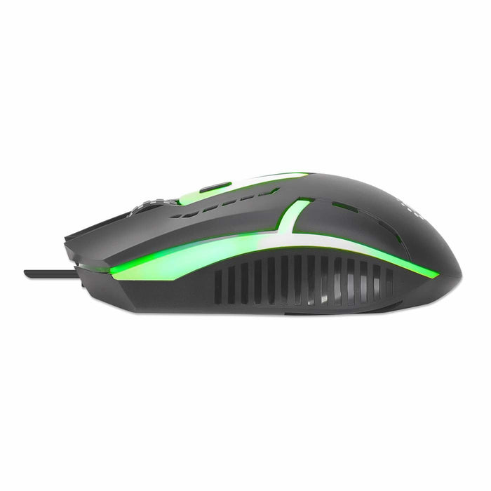 EAN 0766623190206 - Manhattan 190206 ratón Juego Ambidextro USB tipo A 1500 DPI imagen 4