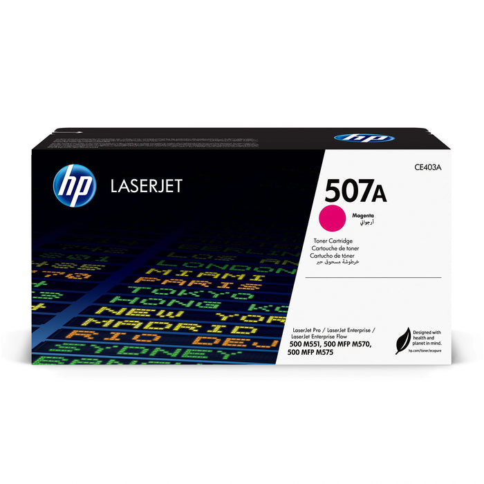 EAN 5711045594533 - HP 507A Magenta Original LaserJet Toner Cartridge cartucho de tóner 1 pieza(s) imagen 1