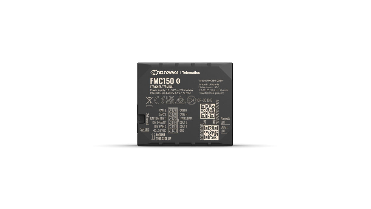 EAN 4779027310442 - Teltonika FMC150 localizador o rastreador GPS Coche Rastreador de GPS Negro imagen 3