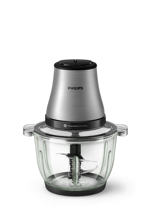 EAN 8720389066580 - Philips 3000 series HR1503/00 picadora eléctrica de alimentos 2 L 500 W Acero inoxidable imagen 1