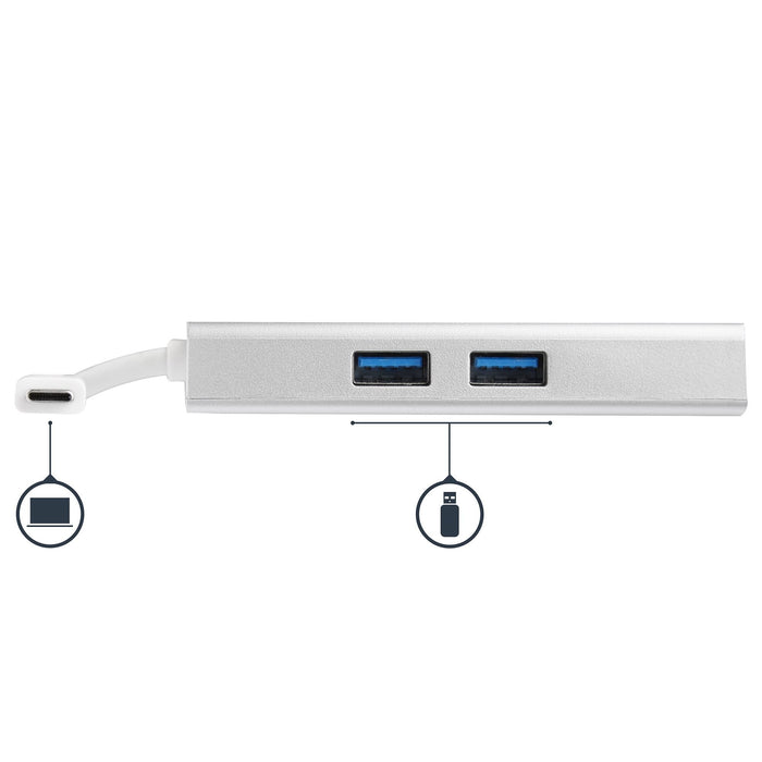EAN 0065030871037 - StarTech.com DKT30CHPDW base para portátil y replicador de puertos Alámbrico USB 3.2 Gen 1 (3.1 Gen 1) Ty imagen 2
