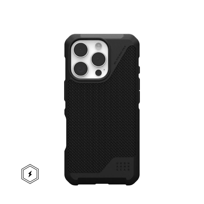 Funda Apple John (Iphone 16 Pro) Magsafe Kevlar Black
