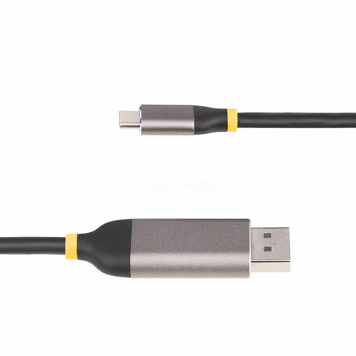 EAN 0065030901291 - StarTech.com 142-USBC-DP-8K-10F adaptador de cable de vídeo Negro, Gris imagen 3