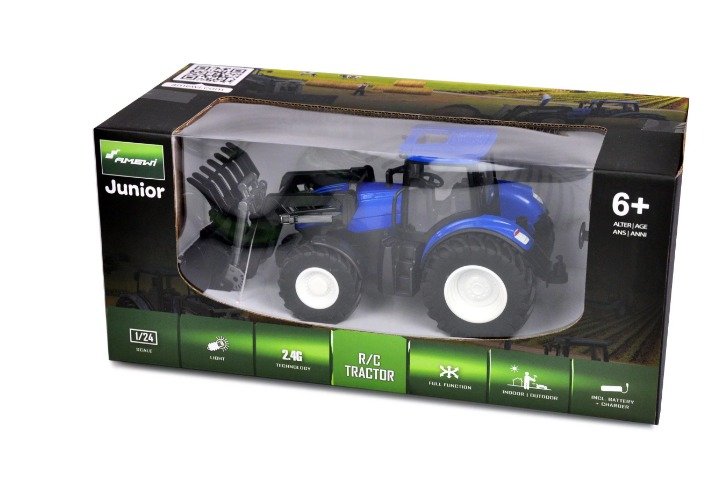 EAN 4260768515642 - Amewi Toy Traktor mit Frontlader modelo controlado por radio Tractor Motor eléctrico 1:24 imagen 9