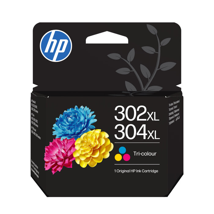 EAN 0199764139658 - HP 302XL/304XL Tri-clr Original Ink Crtg cartucho de tinta 1 pieza(s) Alto rendimiento (XL) Cian, Magenta imagen 1