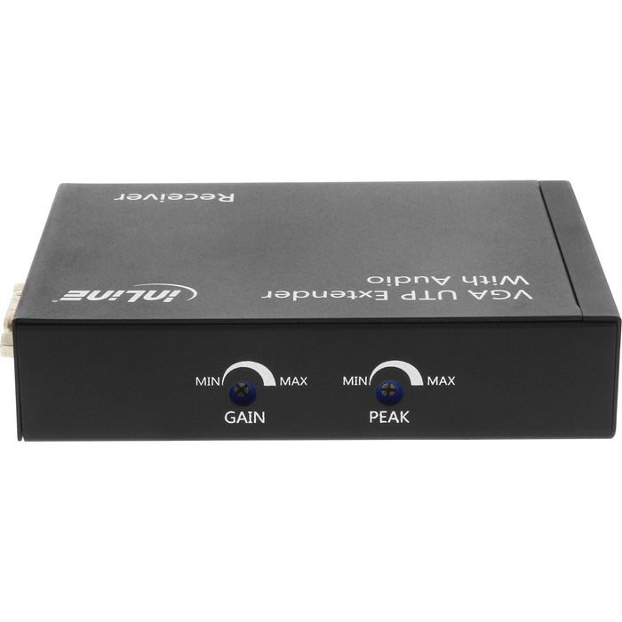 Inline Vga Extender Sobre Rj45 Cable De Red Utp/Stp Con Audio Hasta 300m