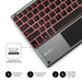 EAN 8436586740610 - SUBBLIM TECLADO SMART BACKLIT TOUCHPAD BLUETOOTH GREY QWERTY Español Negro, Gris imagen 4